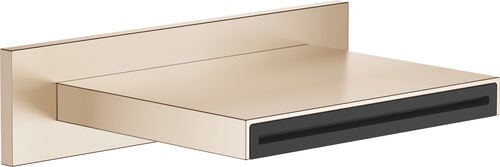 Bocca d'erogazione per vasca Dornbracht Water Sheet &frac12;" Champagne spazzolato