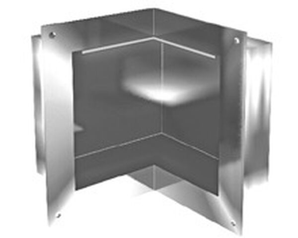 Nicchia a muro IN-BOX Luna tipo E, larghezza 29 x 29 cm altezza 26,5 cm profondità 12 cm, acciaio inox image number 0