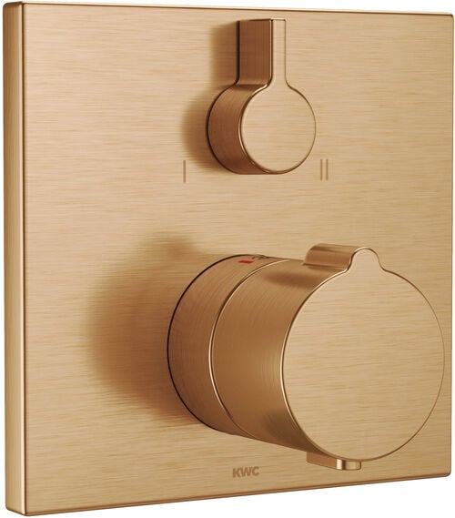 Miscelatore da bain-set di montaggio finale KWC termico Brushed copper PVD