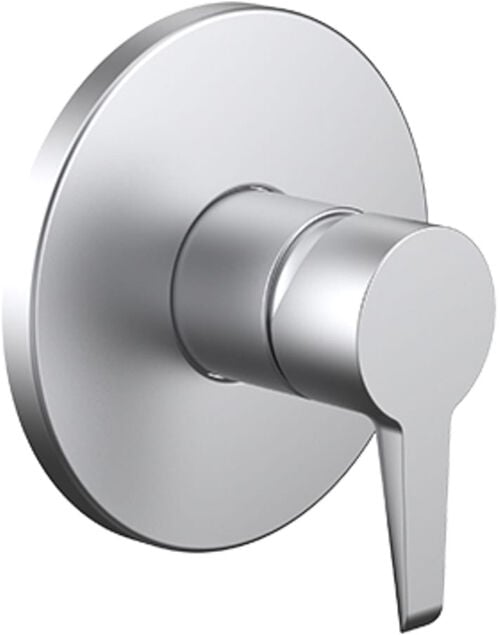 Duschenmischer-Endmontageset Laufen Pure Edelstahl matt PVD