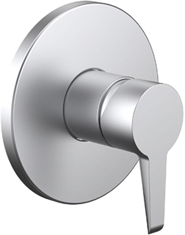 Duschenmischer-Endmontageset Laufen Pure Edelstahl matt PVD image number 0