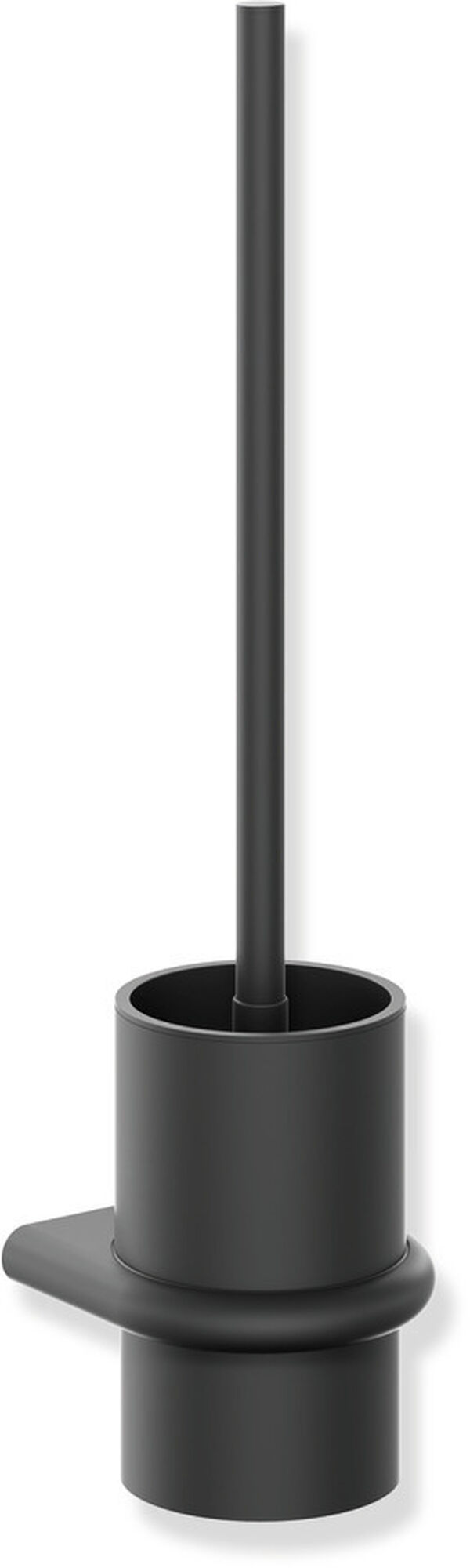 Porte-balai de WC Hewi System 480 Noir mat Peint par poudrage image number 0
