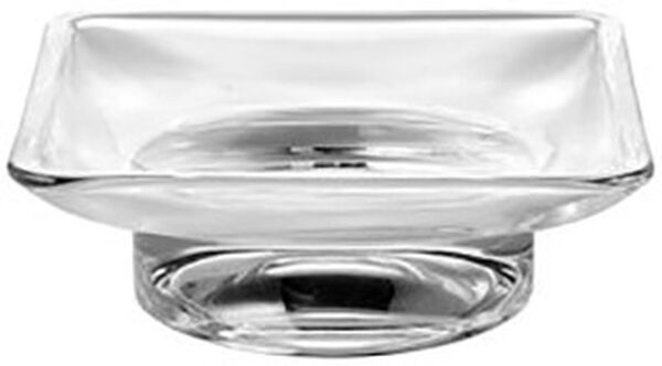 Seifenschale zu Casta/Divo/Mito/Gealuna/Logic Touch, Klarglas - eckig  image number 0