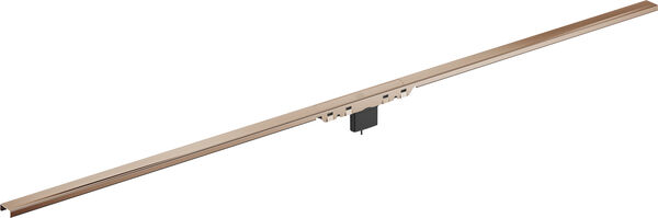 Duschrinne Geberit CleanLine50 in Dornbracht-Farbe Bronze geb&uuml;rstet image number 0