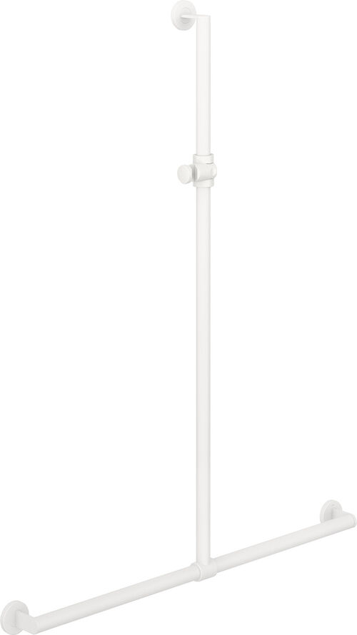 Barre de maintien pour douche/baignoire Hewi 900 Blanc mat