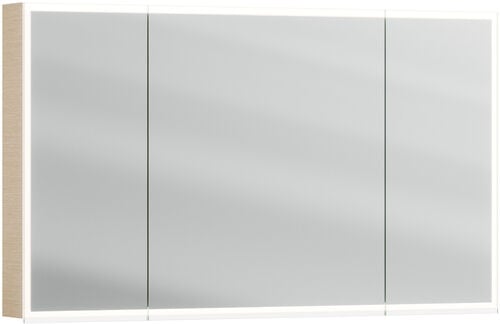 Armoire de toilette Alterna luuna LED plus Light oak Couleur de lumi&egrave;re r&eacute;glable en continu 2700-6500 K