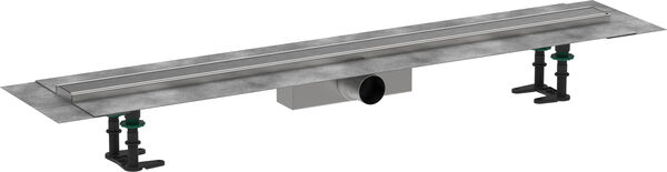 Rigole pour douche Hansgrohe Raindrain Compact acier inoxydable brossé image number 0