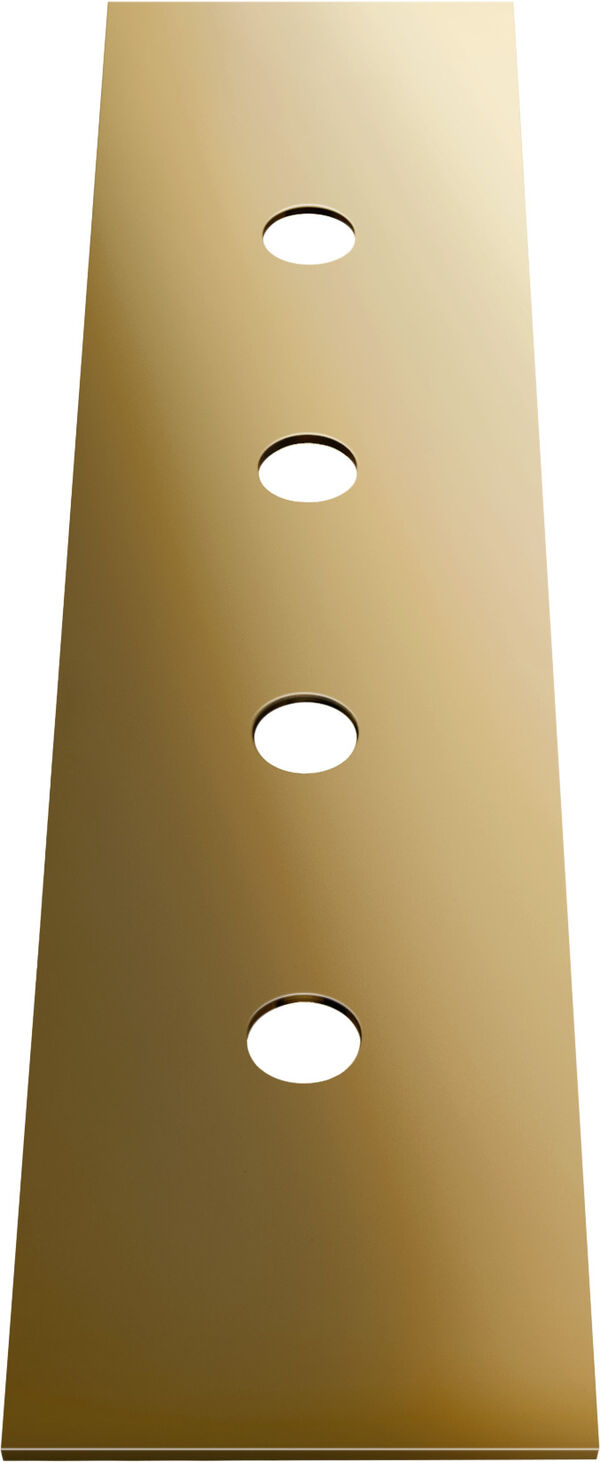 Placca decorativa Gessi per rubinetteria a 4 fori   image number 0