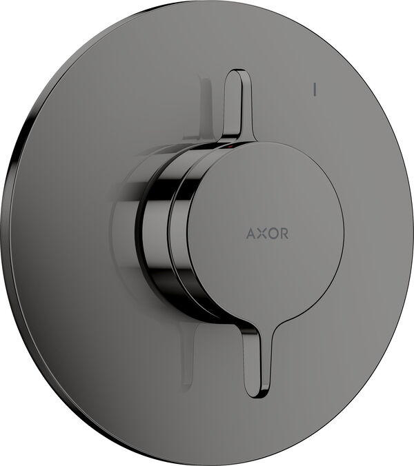 Duschsystem Axor One Polished black chrom image number 0