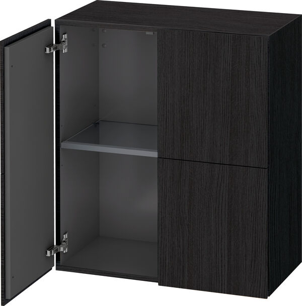Seitenschrank Duravit L-Cube eiche schwarz image number 0