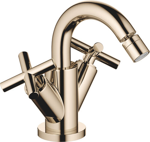 Bidetbatterie Dornbracht Tara. Champagne