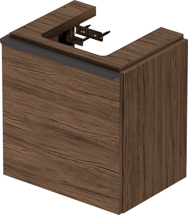 Meuble sous-lavabo Duravit D-Neo Noyer fonc&eacute; image number 0