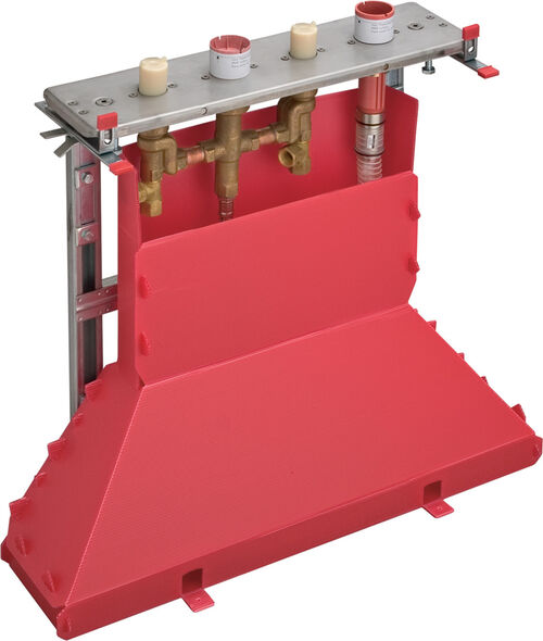 Corps à encastrer pour mélangeur 4 trous Corps à encastrer pour mélangeur 4 trous