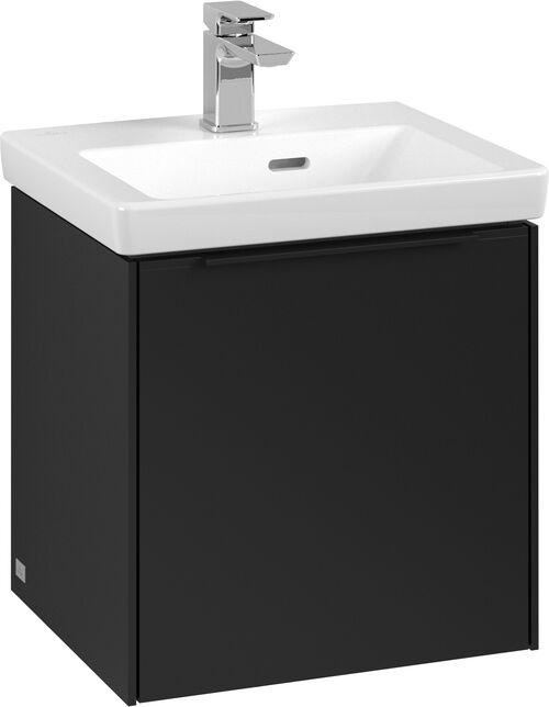 Waschtischmöbel Villeroy & Boch Subway 3.0 black volcano