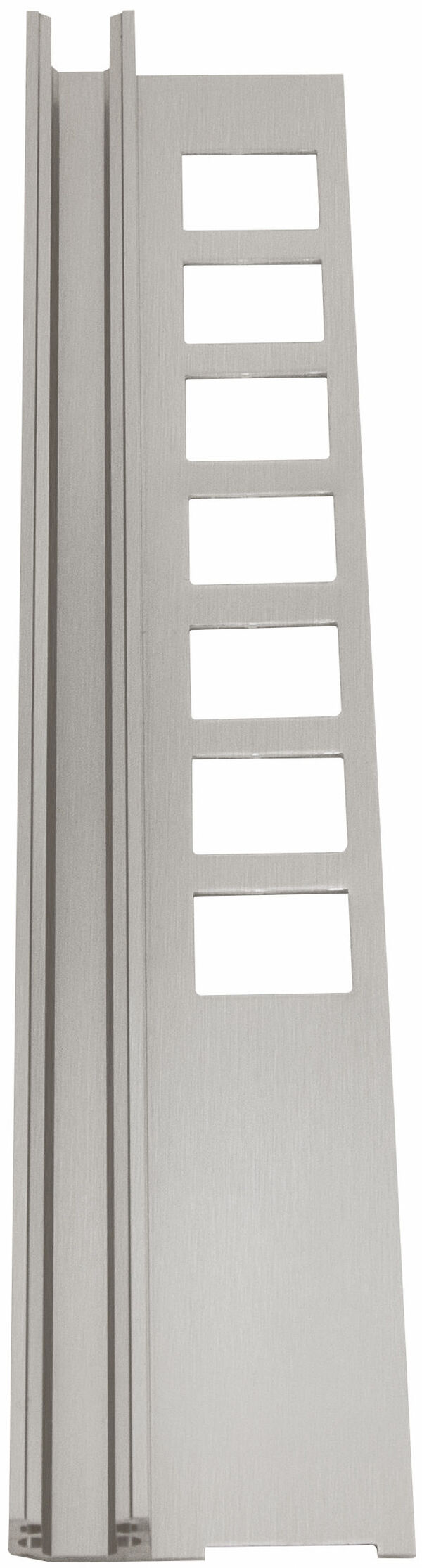 Profil &agrave; encastrer pour paroi lat&eacute;rale Finox image number 0