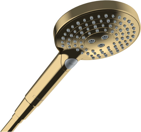 Doccia a mano Hansgrohe Raindance Select S 120, EcoSmart+, pomello &Oslash; 125 mm, Powder Rain, 3-jet, image number 0