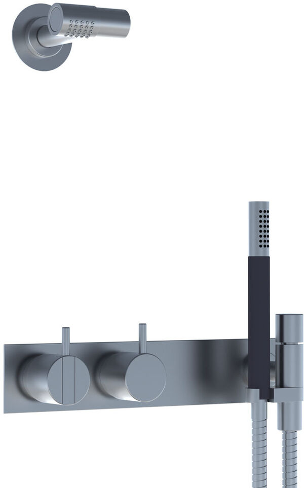 Duschenmischer-Endmontageset Vola Schwarz matt image number 0