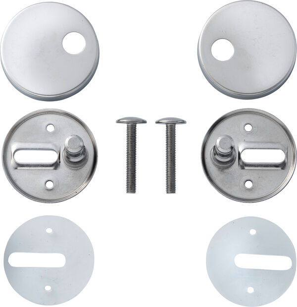 Charni&egrave;re Duravit Acier inoxydable brillant image number 0