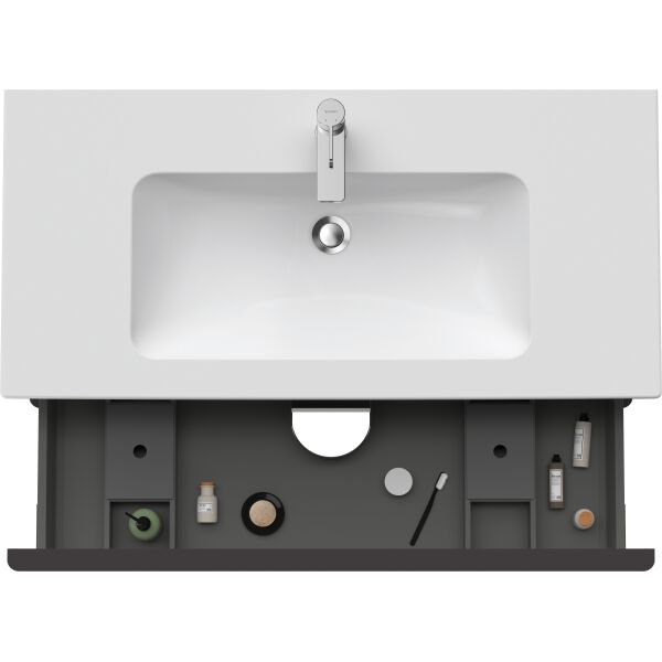Waschtischm&ouml;bel Duravit D-Neo Betongrau matt image number 4