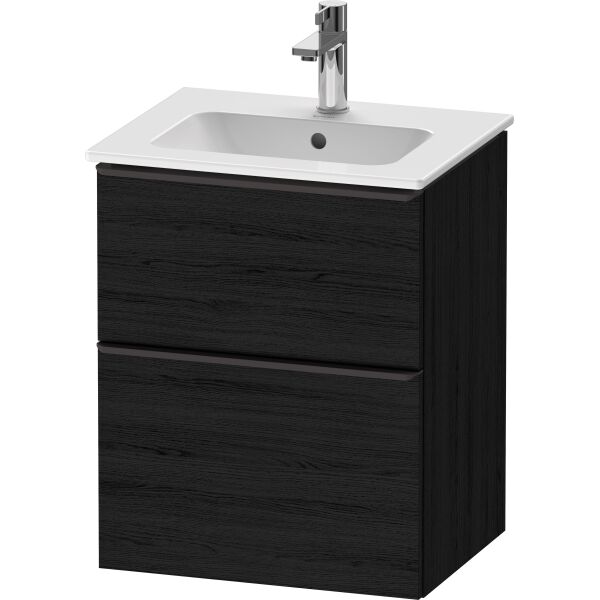 Armadio sottolavabo Duravit D-Neo Rovere nero image number 1