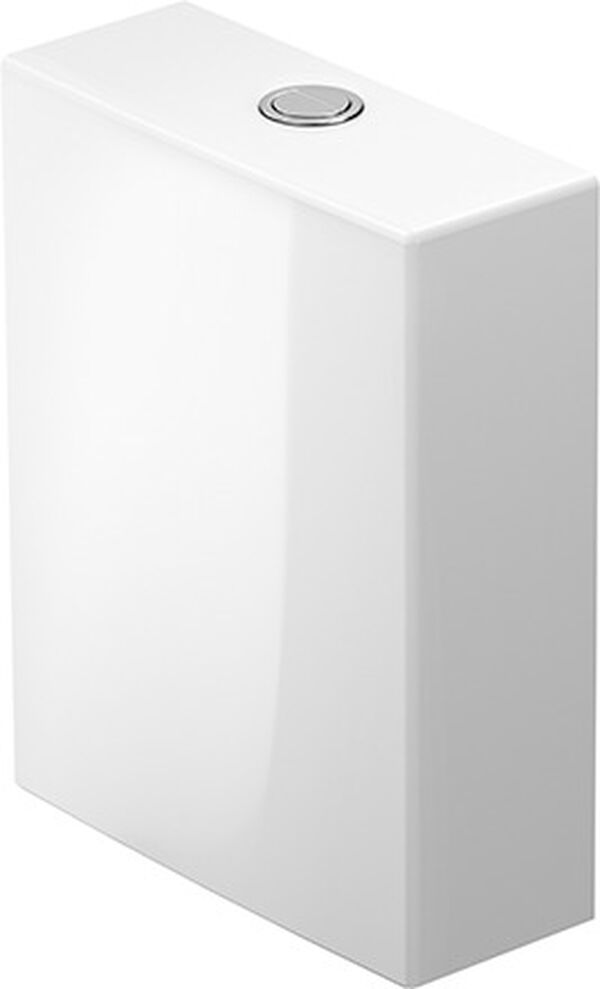 Cassetta Duravit White Tulip, in ceramica, comando per risciacquo parziale o completo 6 / 3 L, image number 0