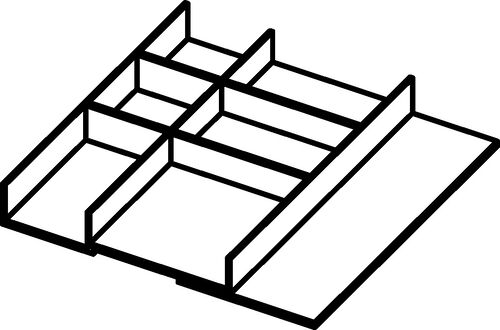 Dépôt de tiroir Fraefel Woodbox noir