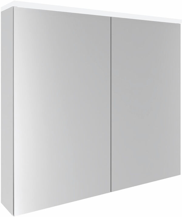 Armadio a specchio Alterna enea LED plus, larg. 80 cm 40/40 sotto luce image number 0