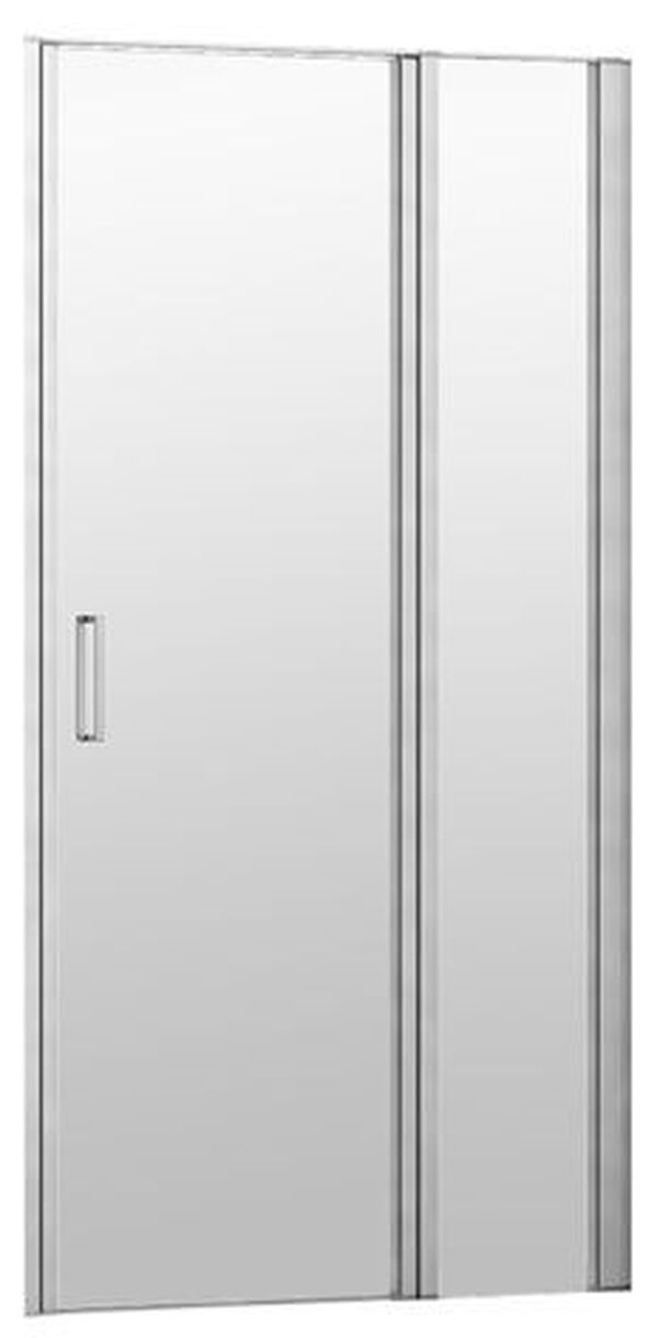 Porte pendulaire Duscholux Bella Vita 3 Argent &eacute;lox&eacute; Verre clair CareTec Pro image number 0