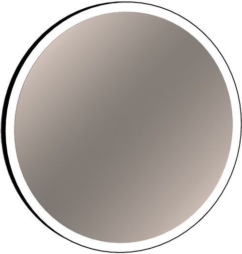 Miroir lumineux Laufen Yva Noir mat