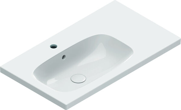 Waschtisch Alterna dinea 80 x 46 cm Weiss Cleaneffekt image number 0