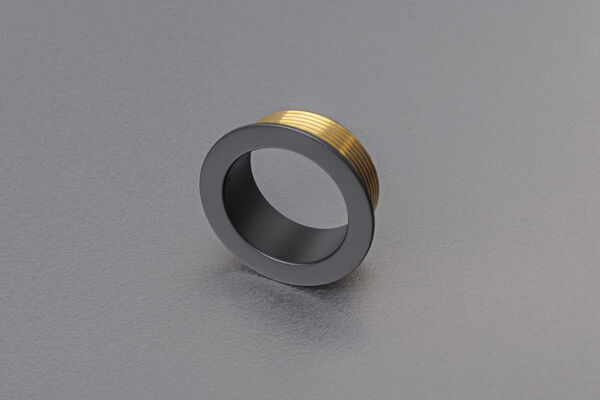 Rosace de trop-plein Schmidlin Noir mat image number 0