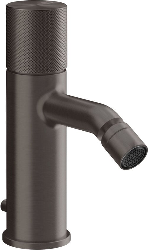 Bidetmischer Gessi Habito Black metal brushed Diamantato