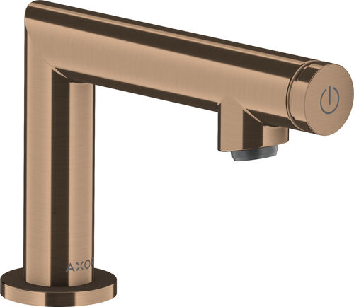 Robinet Axor Uno Select 80 Brushed red gold