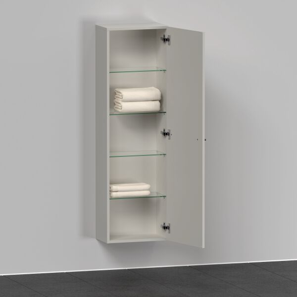 Armadietto laterale Duravit D-Neo grigio cemento opaco image number 1