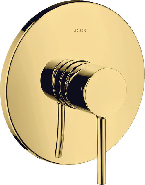 Duschenmischer-Endmontageset Axor Starck Polished black chrom