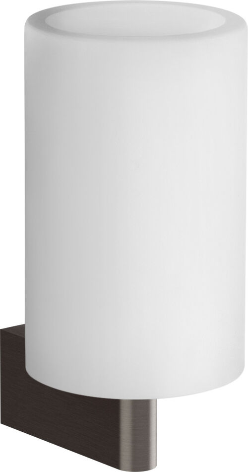 Porte-verre Gessi Habito black Metal brushed