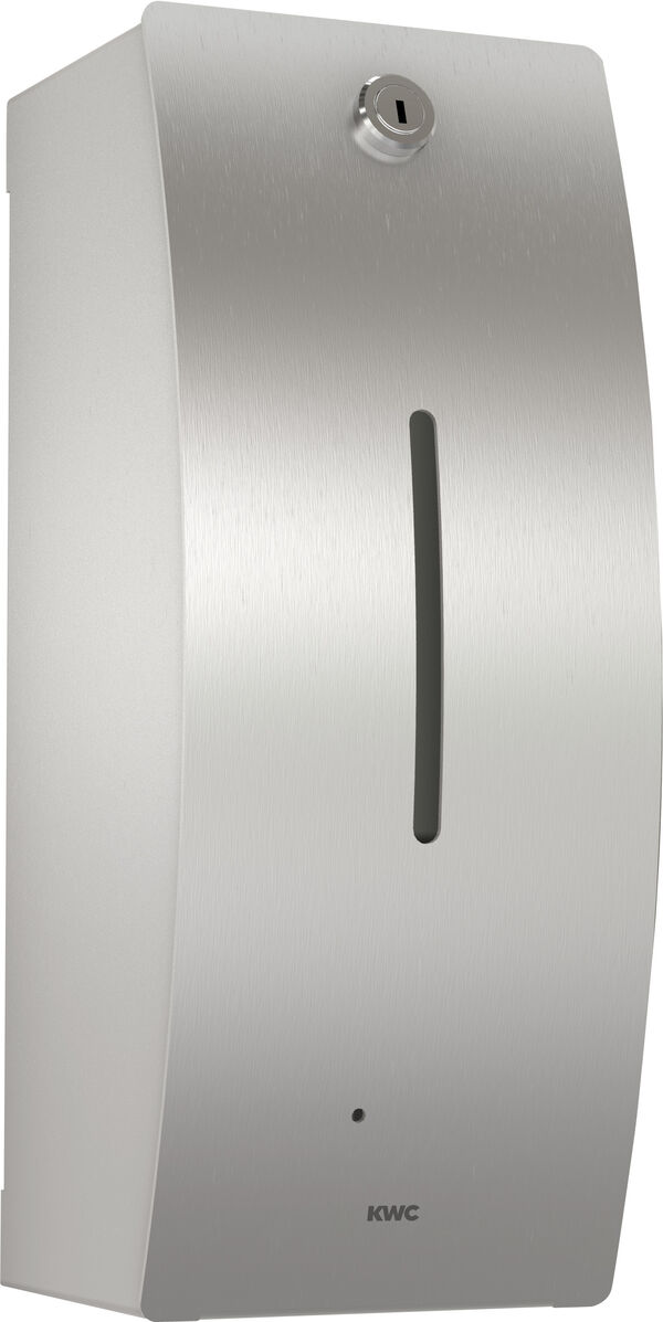 Distributeur de savon automatique KWC Stratos STR 625 Acier inoxydable satin&eacute; mat image number 0