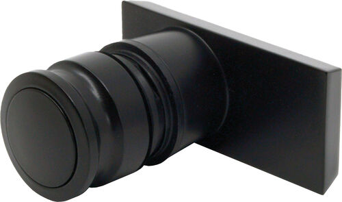 Knaufgriff Alterna lin.3 Schwarz matt