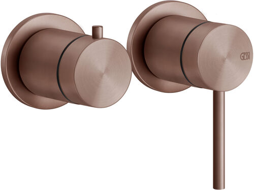 Bade- und Duschenmischer-Endmontageset Gessi 316, ½" Copper brushed flessa Bade- und Duschenmischer-Endmontageset Gessi 316, ½" Copper brushed flessa