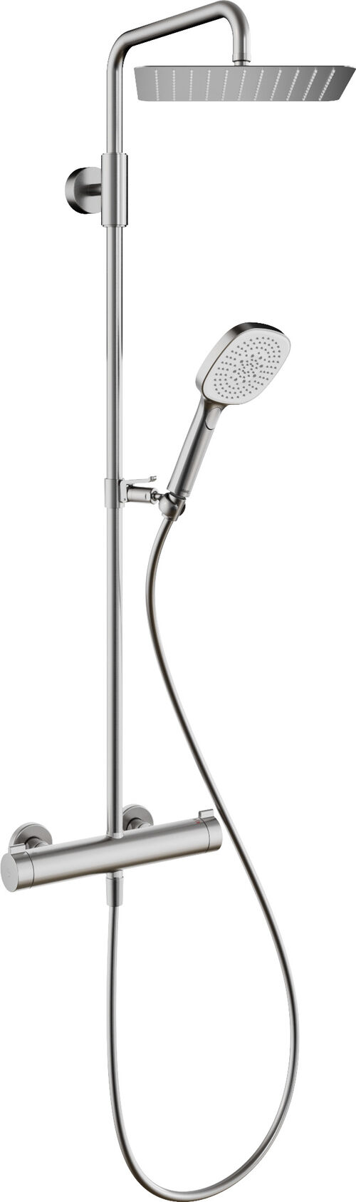 Duschsystem KWC Design Edelstahloptik