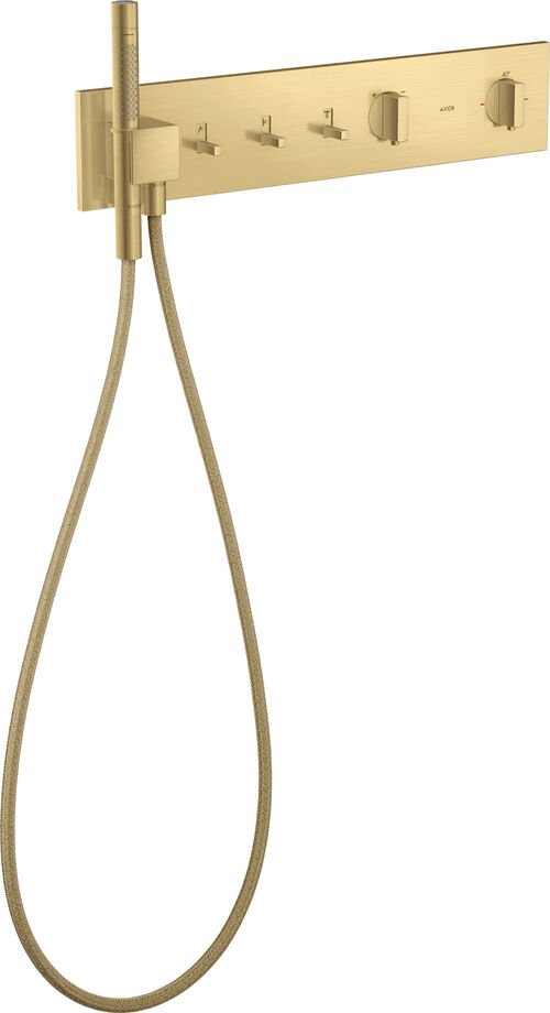 Shower Composition Axor brushed gold optic
