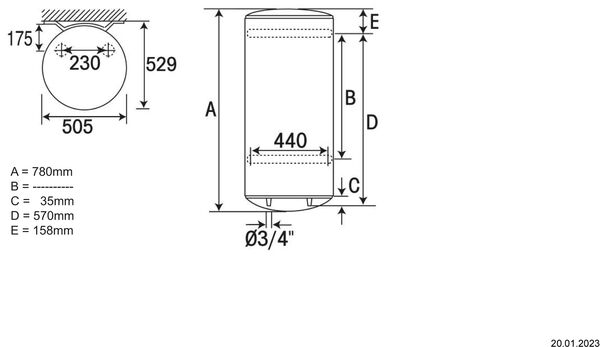 Wandboiler Atlantic image number 1