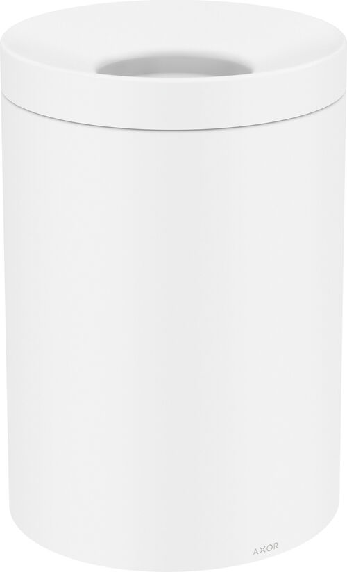 Abfalleimer Axor Universal Circular weiss matt