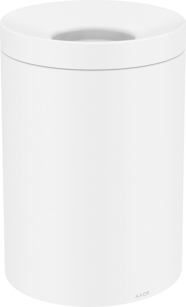 Abfalleimer Axor Universal Circular weiss matt image number 0