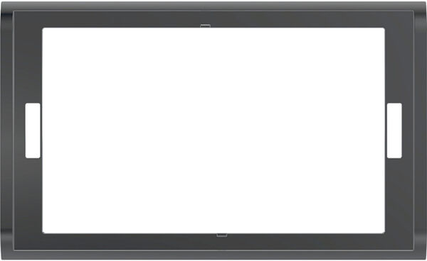 Cadre de recouvrement Geberit Chrome noir image number 0