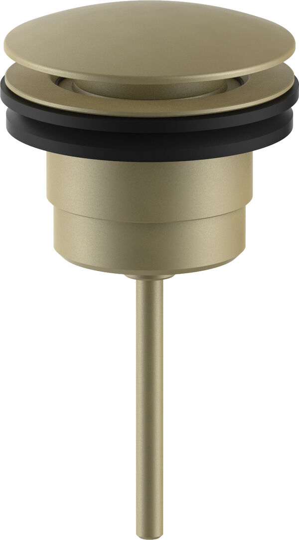 Soupape d&rsquo;&eacute;coulement Fantini push-open 1&frac14;" Matt british gold PVD image number 0