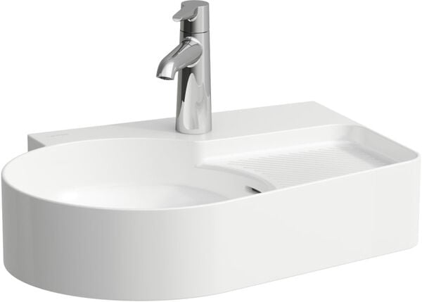Auflegewaschtisch Laufen Val 53 x 40 cm Weiss matt image number 0