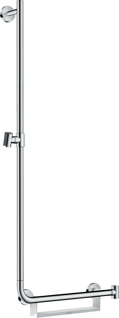 Glissi&egrave;re de douche Hansgrohe Unica Comfort L-Form Chrom&eacute;