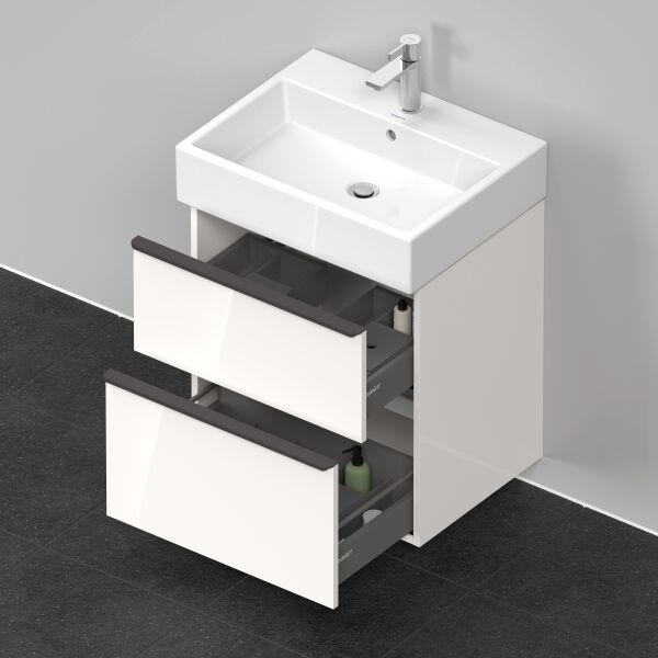 Armadio sottolavabo Duravit D-Neo Bianco lucido image number 3