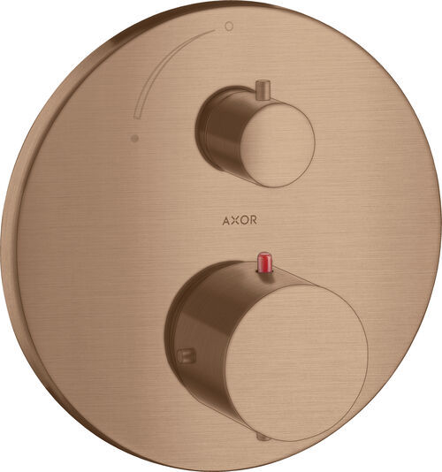 Set di montaggio visibile Hansgrohe brushed red gold